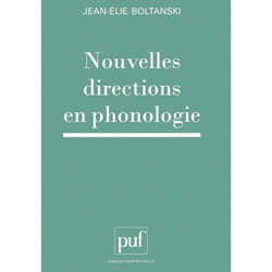 ISBN Nouvelles directions en phonologie livre Littérature Français