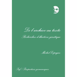 ISBN De l'archive au texte, Littérature, Français, 240 pages