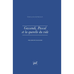 ISBN Gassendi Pascal et la querelle du vide livre philosophie Français