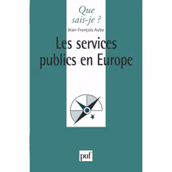 ISBN Les services publics en Europe, politique, Français, 128 pages