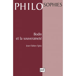 ISBN Bodin et la souveraineté livre philosophie Français
