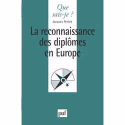ISBN La reconnaissance des diplômes en Europe, Education, Français, 128 pages