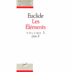 ISBN Les Éléments. Tome 3, Livre 10, Littérature scientifique, Français, 448 pages