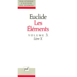 ISBN Les Éléments. Tome 3, 10 livre Littérature scientifique Français