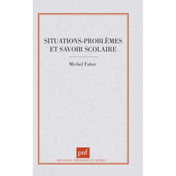 ISBN Situations-problèmes et savoir scolaire livre Education Français