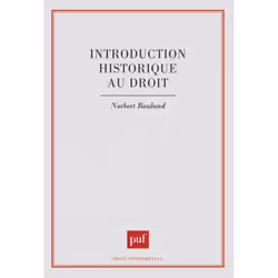 ISBN Introduction historique au droit, Loi, Français, 720 pages