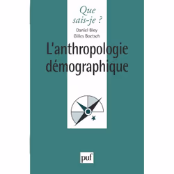 ISBN L'anthropologie démographique, Education, Français, 128 pages