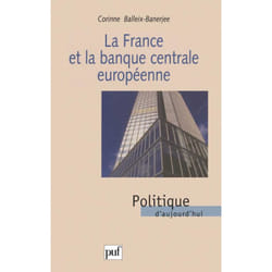 ISBN La France et la banque centrale européenne livre Économie Français