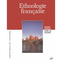 ISBN Ethnologie française 1999, n° 3 livre Education Français