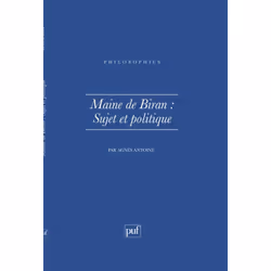 ISBN Maine de Biran. Sujet et politique, philosophie, Français, 136 pages