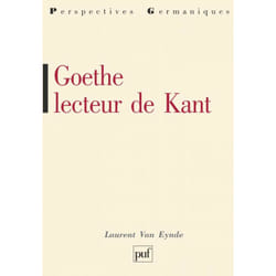 ISBN Goethe lecteur de Kant livre philosophie Français