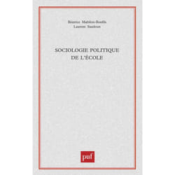 ISBN Sociologie politique de l'école livre Education Français