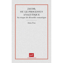 ISBN Jacob, ou le processus analytique livre Psychologie Français