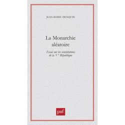 ISBN La monarchie aléatoire livre Loi Français