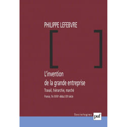 ISBN L'invention de la grande entreprise livre Education Français