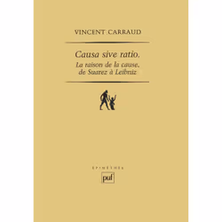 ISBN Causa sive ratio, philosophie, Français, 576 pages