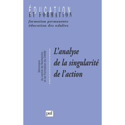 ISBN L'analyse de la singularité de l'action livre Education Français