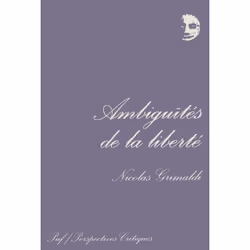 ISBN Ambiguïtés de la liberté, philosophie, Français, 184 pages