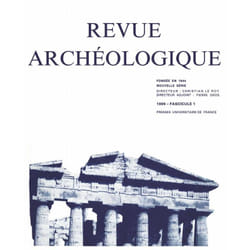 ISBN Revue archéologique 1999, n° 1 livre histoire Français