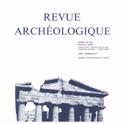 ISBN Revue archéologique 1999, n° 2, histoire, Français, 224 pages