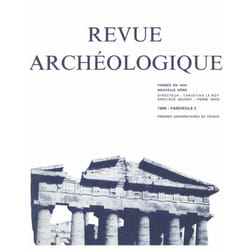 ISBN Revue archéologique 1999, n° 2 livre histoire Français