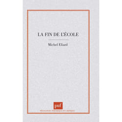 ISBN La fin de l'école livre Education Français