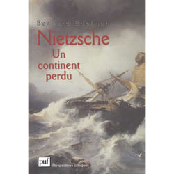 ISBN Nietzsche. Un continent perdu livre philosophie Français