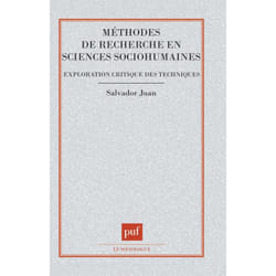 ISBN Méthodes de recherche en sciences sociohumaines livre Education Français