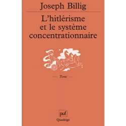 ISBN L'hitlérisme et le système concentrationnaire, histoire, Français, 352 pages