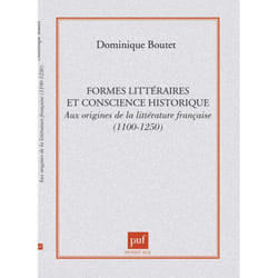 ISBN Historicité des genres et formes littéraires livre Littérature Français