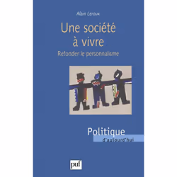 ISBN Une société à vivre, philosophie, Français, 256 pages