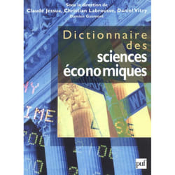 ISBN Dictionnaire des sciences économiques livre Économie Français
