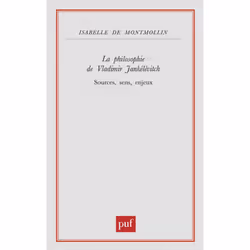 ISBN La philosophie de Vladimir Jankélévitch, philosophie, Français, 400 pages