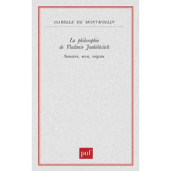 ISBN La philosophie de Vladimir Jankélévitch