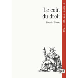 ISBN Le coût du droit livre Loi Français