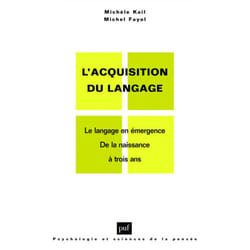 ISBN L'acquisition du langage. Volume I livre Psychologie Français