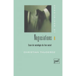 ISBN Négociations. Essai de sociologie du lien social livre Education Français
