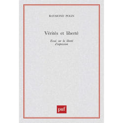 ISBN Vérités et liberté livre philosophie Français