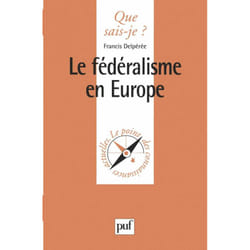 Le fédéralisme en Europe
