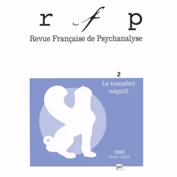 ISBN RFP 2000, t. 64, n° 2, Psychologie, Français, 328 pages