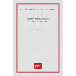 ISBN Champ pédagogique et psychanalyse livre Education Français