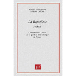 ISBN La république sociale livre Loi Français