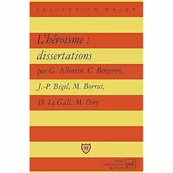 ISBN L'héroisme : dissertations, Littérature, 176 pages
