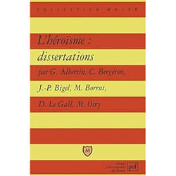 ISBN L'héroisme : dissertations
