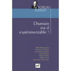 ISBN L'humain est-il expérimentable ? livre Littérature scientifique Français