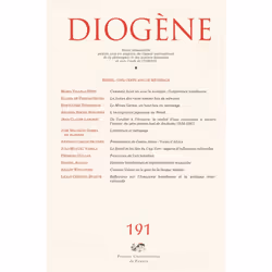 ISBN Diogène 2000, n° 191, philosophie, Français, 192 pages