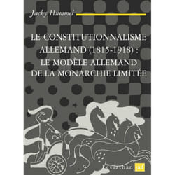 ISBN Le constitutionnalisme allemand (1815-1918) livre Loi Français