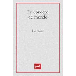 ISBN Le concept de monde livre philosophie Français
