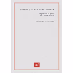 ISBN Johann Joachim Winckelmann, histoire, Français, 352 pages