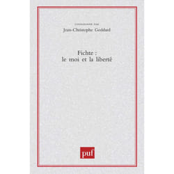 ISBN Fichte. Le moi et la liberté livre philosophie Français